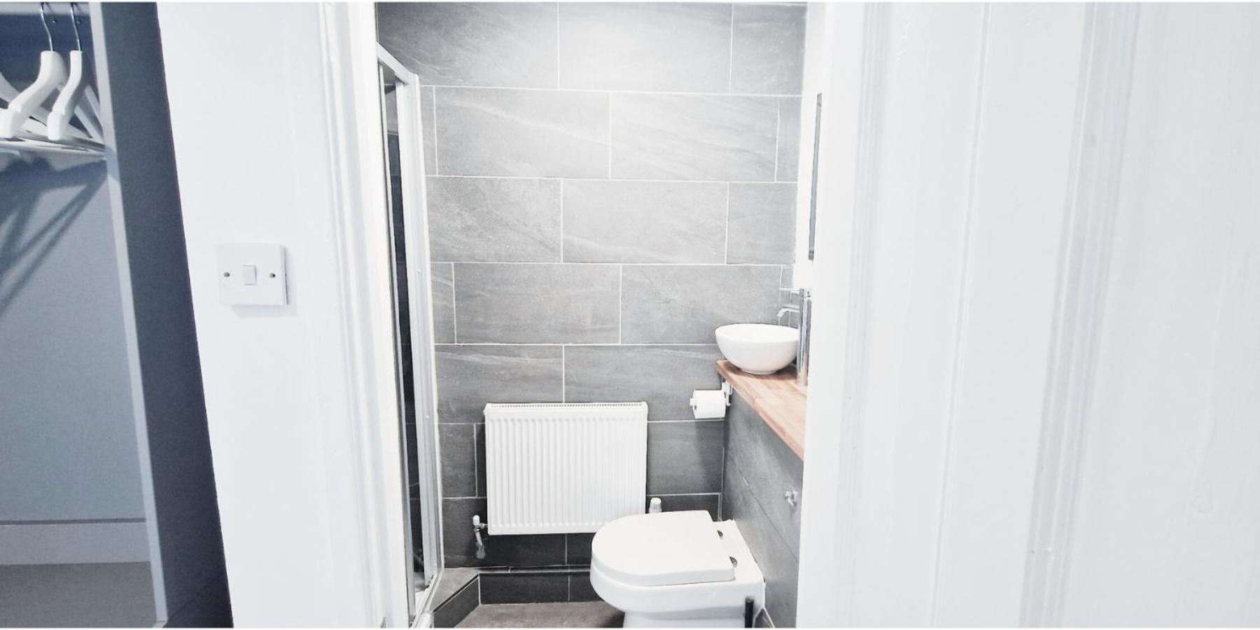 Double In Modern House Near Apartment